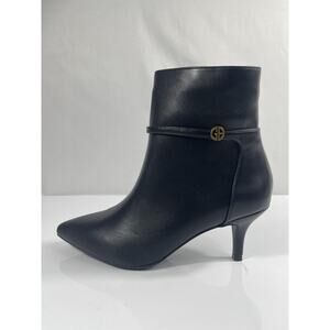 Giani Bernini Boots Womens Size 9.5 Black CAMINNAP Ankle Kitten Heel Booties